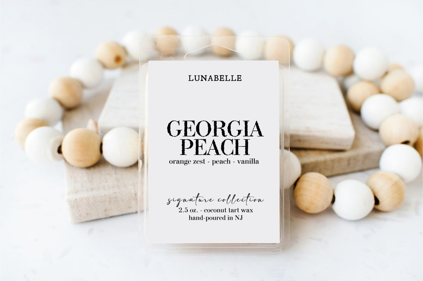 Georgia Peach scented candle