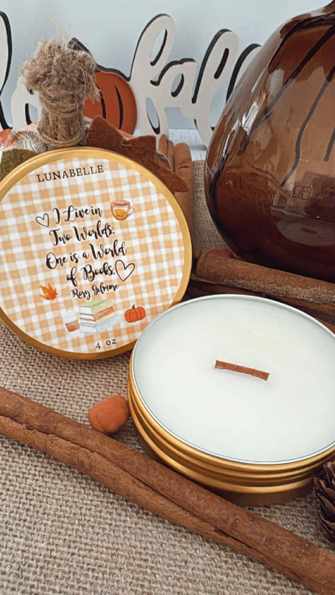 Gilmore Girls Inspired Candle Gift Set – Autumn in Stars Hollow Collection