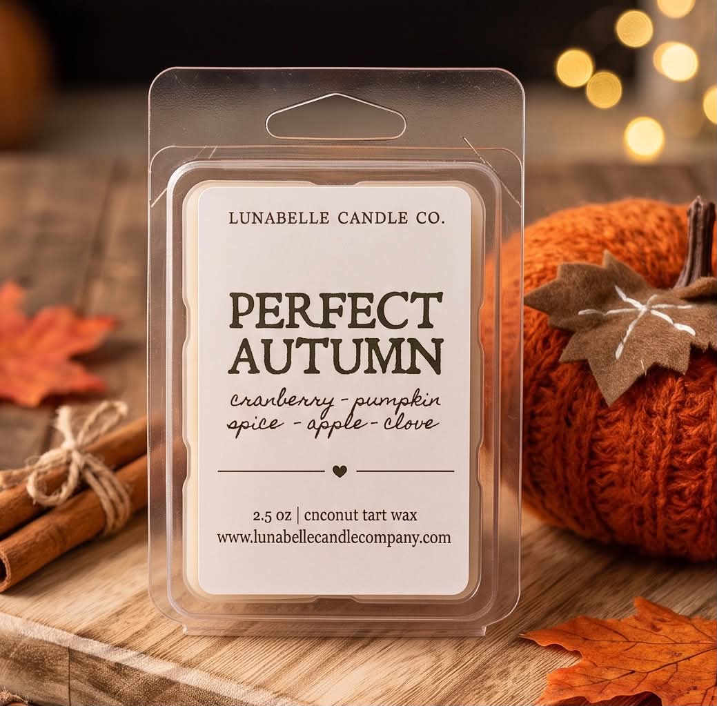 Fall Wax Melts | Autumn Scented Coconut Wax Tarts