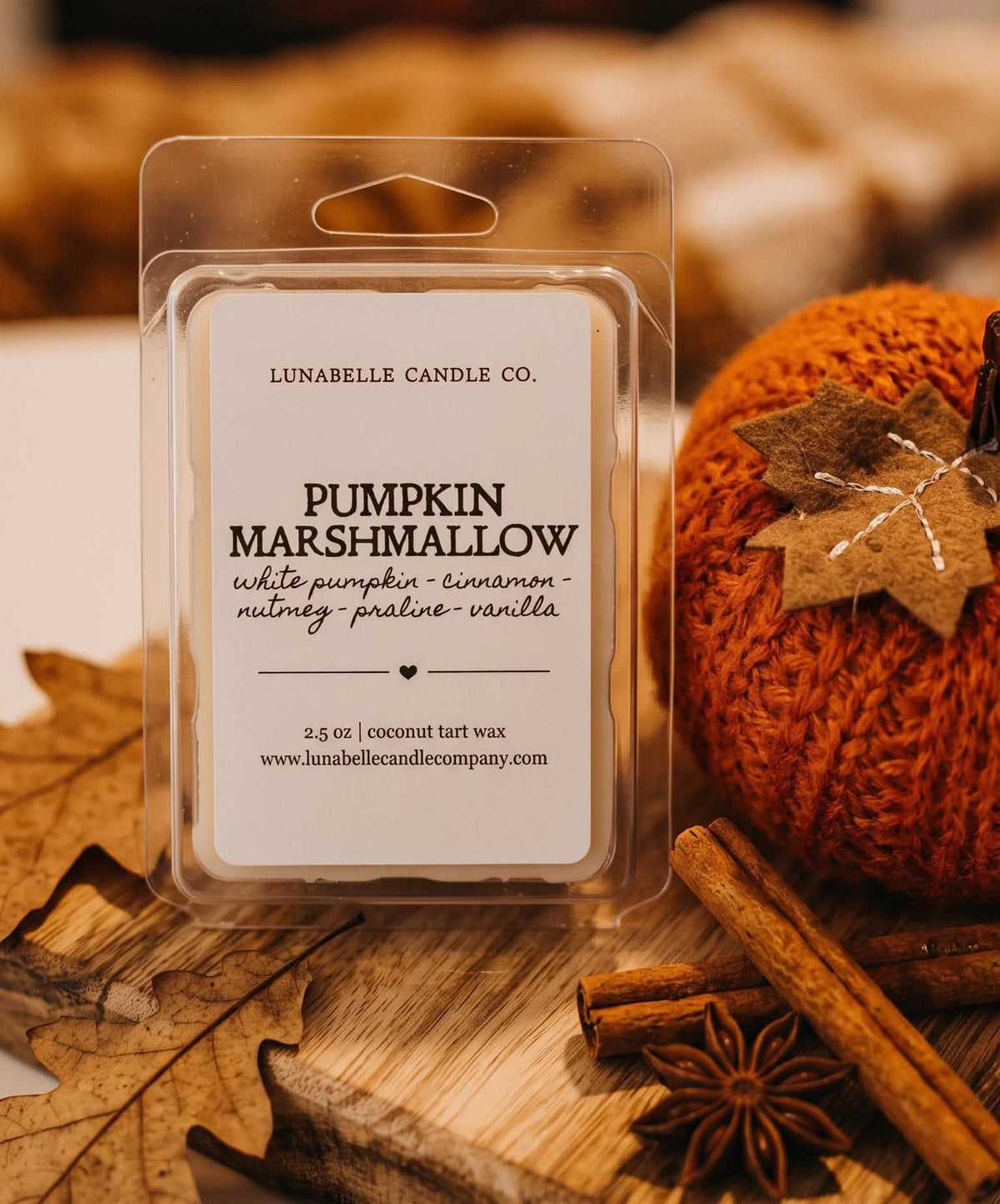 Fall Wax Melts | Autumn Scented Coconut Wax Tarts