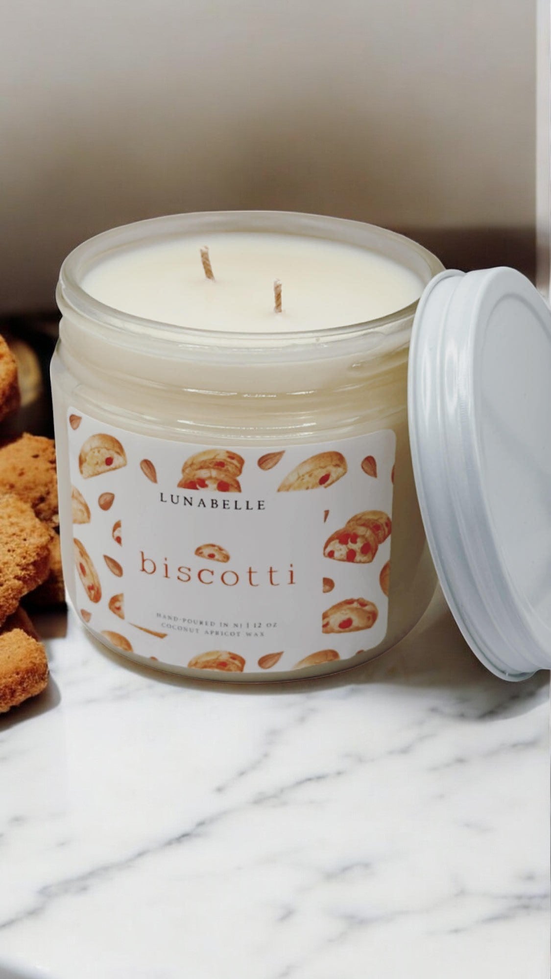 Biscotti, 12 oz. - LunabelleDesignUSA