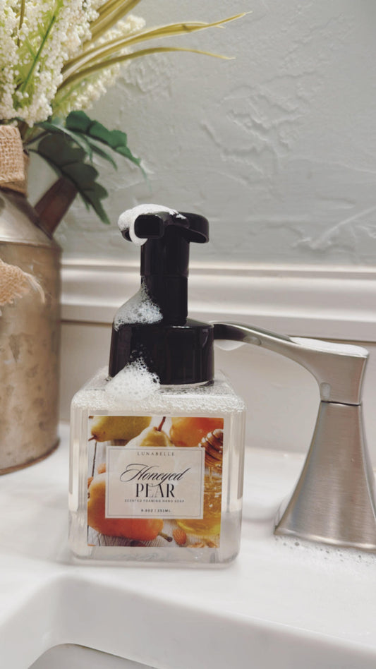 Honeyed Pear Foaming Hand Soap, 8.5 OZ. – Gentle & Clean Cleanser
