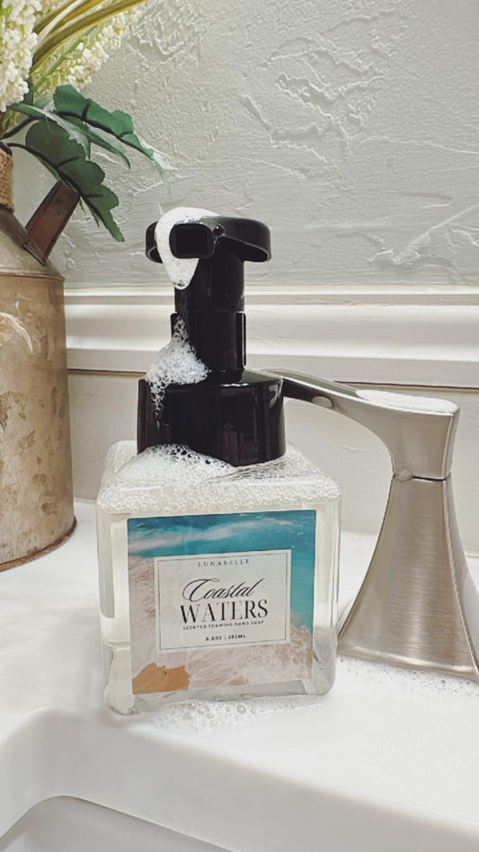 Coastal Waters Foaming Hand Soap, 8.5 OZ. – Gentle & Clean Cleanser