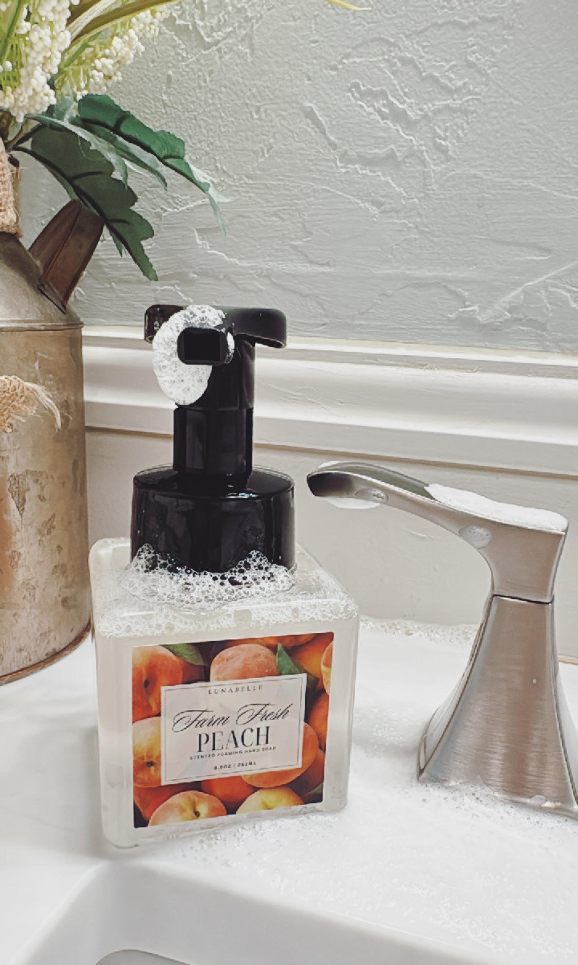 Farm Fresh Peach Foaming Hand Soap, 8.5 OZ. – Gentle & Clean Cleanser