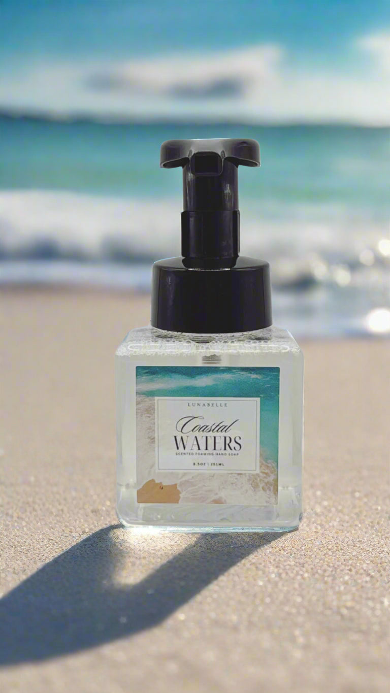 Coastal Waters Foaming Hand Soap, 8.5 OZ. – Gentle & Clean Cleanser