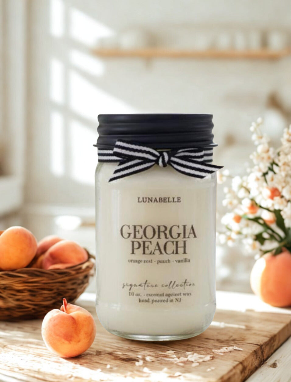 Georgia Peach scented candle