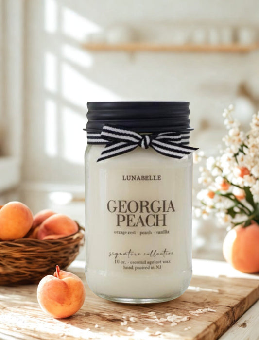 Georgia Peach scented candle