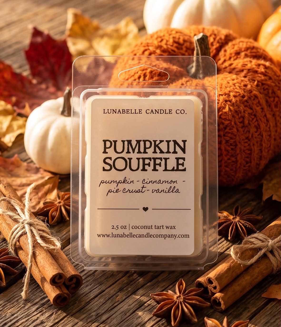 Fall Wax Melts | Autumn Scented Coconut Wax Tarts
