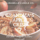 Fall Coconut Apricot Candles | 22 oz Large Apothecary Candle | Farmhouse Autumn Scent | Hand Poured | Choose Your Scent