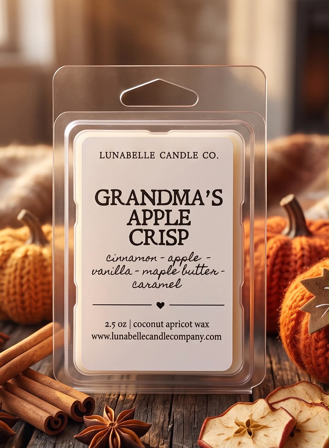 Fall Wax Melts | Autumn Scented Coconut Wax Tarts