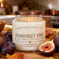 Fall Coconut Apricot Candles | 22 oz Large Apothecary Candle | Farmhouse Autumn Scent | Hand Poured | Choose Your Scent