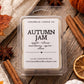 Fall Wax Melts | Autumn Scented Coconut Wax Tarts