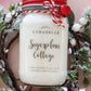 Sugarplum Cottage Christmas Candle