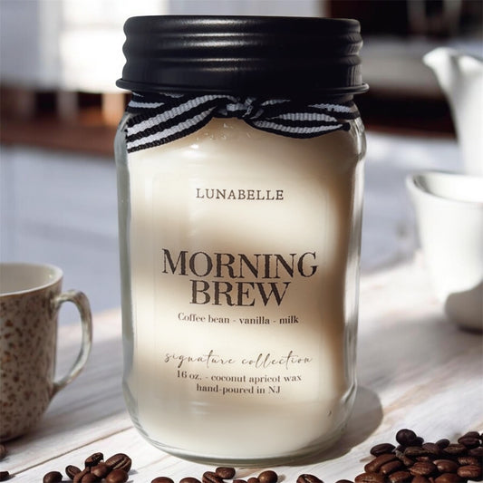 Morning Brew coffee scented candle