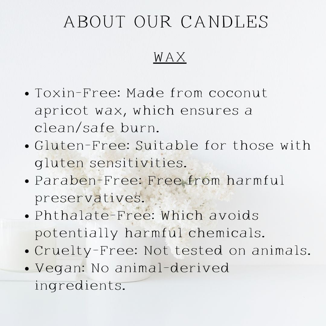 Fall Coconut Apricot Candles | 16 oz Mason Jar Candle | Farmhouse Autumn Scent | Hand Poured | Choose Your Scent