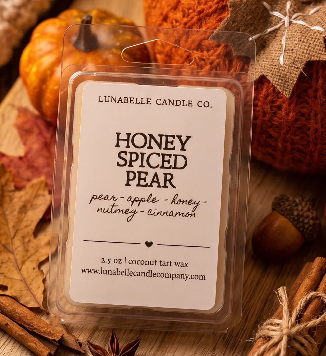 Fall Wax Melts | Autumn Scented Coconut Wax Tarts