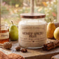 Fall Coconut Apricot Candles | 22 oz Large Apothecary Candle | Farmhouse Autumn Scent | Hand Poured | Choose Your Scent
