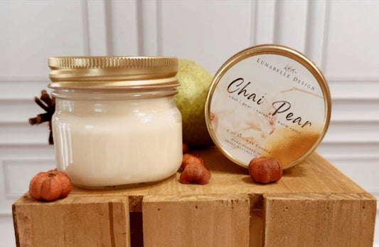 Chai Pear, 4 oz. jar - LunabelleDesignUSA
