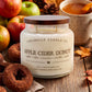 Fall Coconut Apricot Candles | 22 oz Large Apothecary Candle | Farmhouse Autumn Scent | Hand Poured | Choose Your Scent