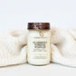 Fall Coconut Apricot Candles | 16 oz Mason Jar Candle | Farmhouse Autumn Scent | Hand Poured | Choose Your Scent