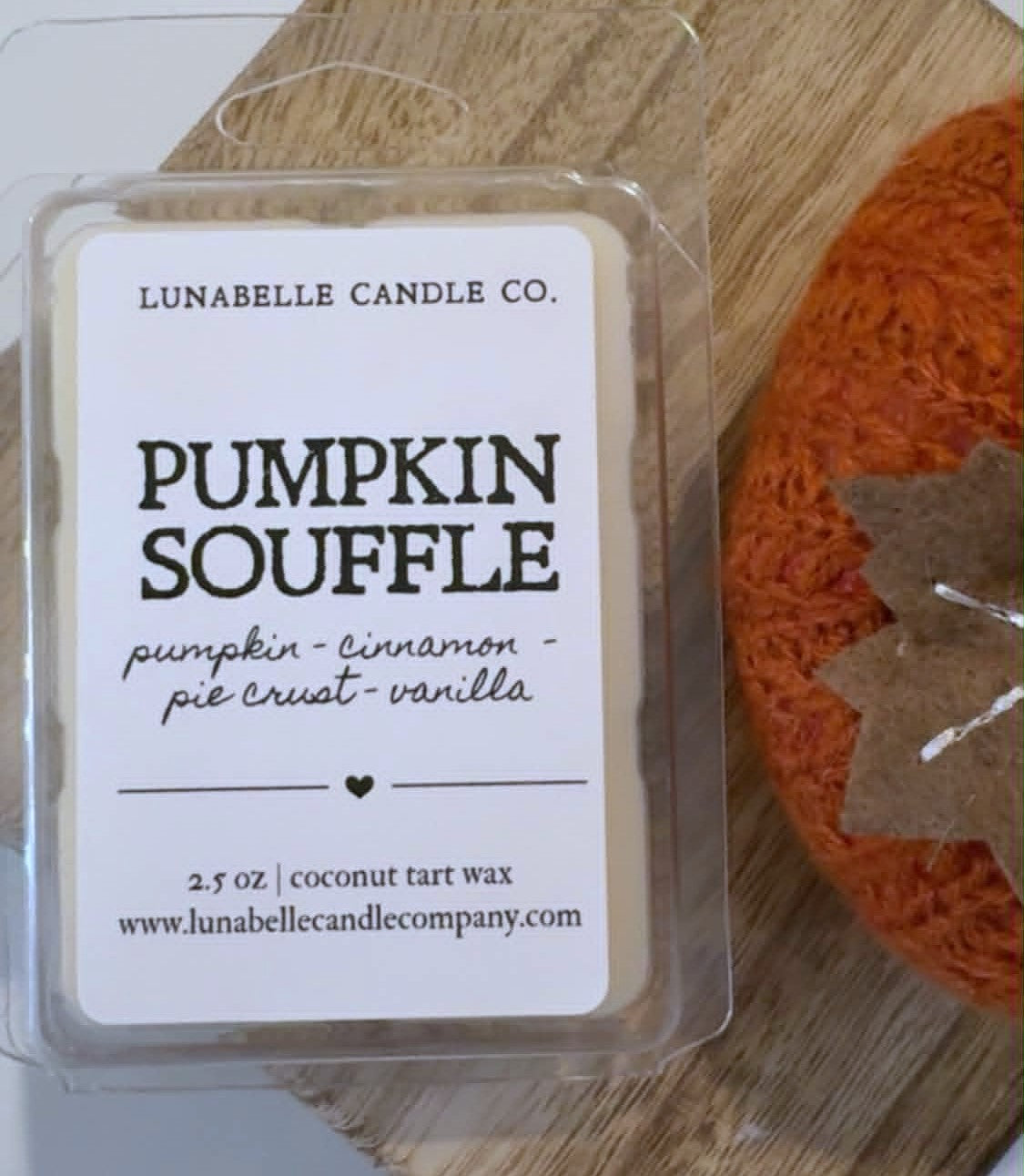 Autumn Wax Melts | Fall Wax Melts | Fall Scented Coconut Tart Wax | Autumn Scented Coconut Tart Wax