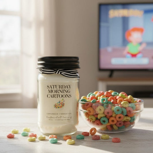 Fruit Loops Candle | Saturday Morning Cartoons | Fruity Cereal Candle | Nostalgic Scent Candle | Summer Candle | Froot Loops Cereal candle