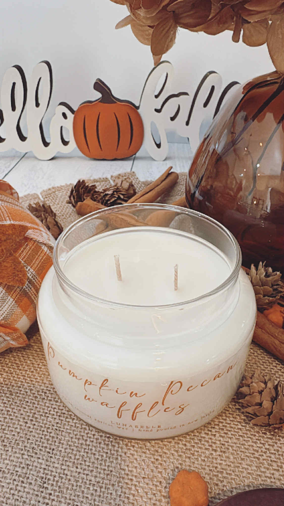 Pumpkin Pecan Waffles