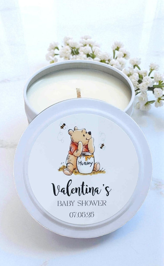 Winnie The Pooh Bulk Baby Shower Candle Favor