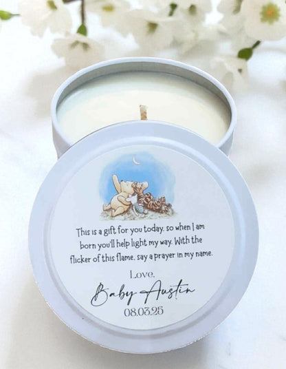 Winnie The Pooh Bulk Baby Shower Candle Favor