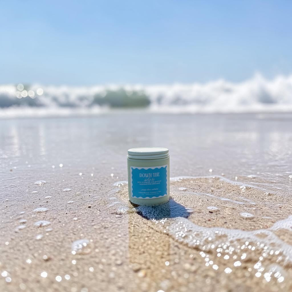 Down The Shore Candle | Jersey Shore Beach | Coastal Summer Scent | Beach House Decor | Summer Candle